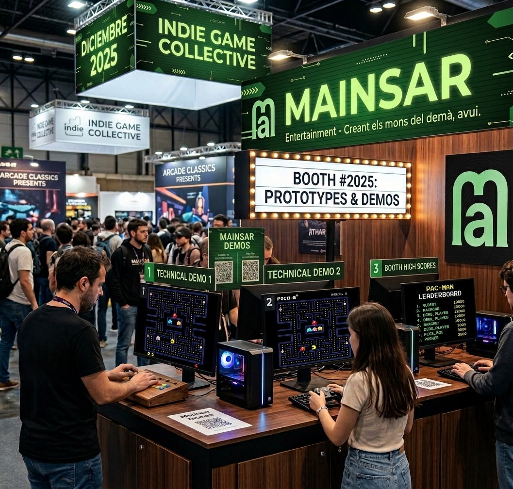 Mainsar Booth al Gaming Fest